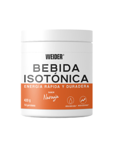 Bebida Isotónica Naranja Weider 420g  Energía y Hidratación