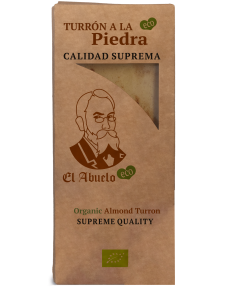 Turron A La Piedra Almendra 200 Gr Eco S/G Vegan de La Campesina