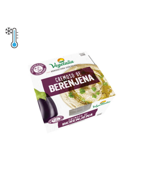 Cremoso de Berenjena Vegetalia 200 g – Sabor Natural y Saludable