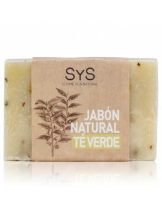 Jabón Natural Té Verde Sys 100g  Cuidado Suave y Fresco