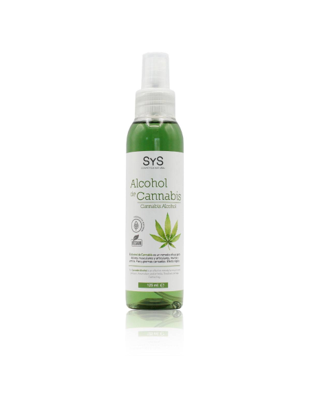 Alcohol de Cannabis Sys 125 ml  Cuidado Natural y Efectivo