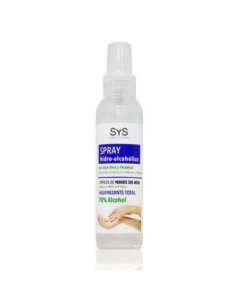 Gel Hidroalcohólico Sys 125 Spray 125 ml  Protección Efectiva