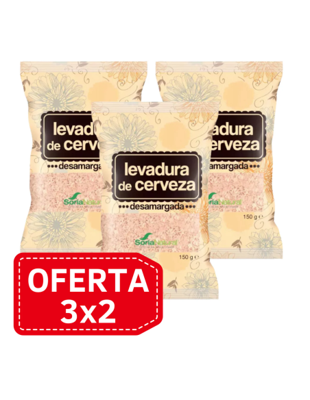 Pack 3X2 Levadura De Cerveza Alecosor Soria Natural