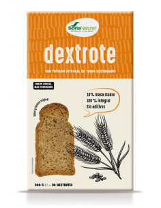 Pack 2 Pan Dextrote Integral Alecosor Soria Natural Caja