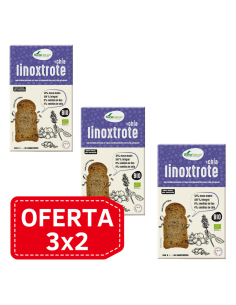 Pack 3x2 Pan Integral Linoxtrote con Chía Bio Alecosor
