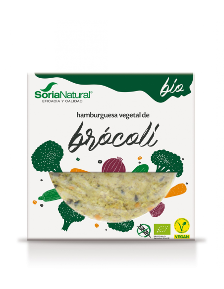Pack 2 Hamburguesas Vegetales Bio de Brócoli Alecosor Soria