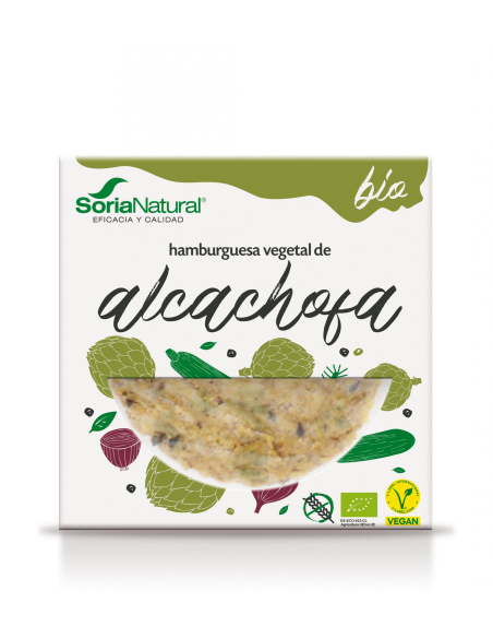 Pack 3x2 Hamburguesa Vegetal Alcachofa Bio Alecosor Soria Natural
