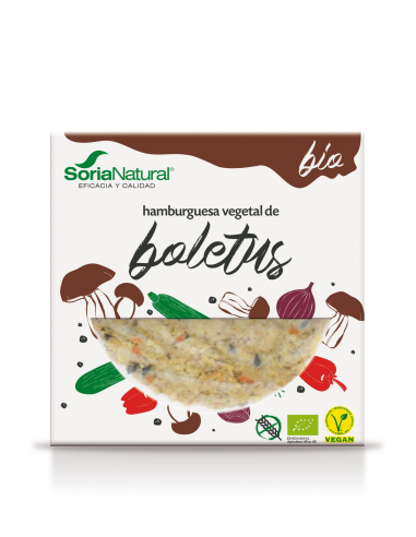 Pack de 2 ud Hamburguesa Vegetal De Boletus Bio de Alecosor Soria Natural