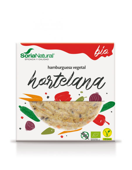Pack 3X2 Hamburguesa Vegetal Hortelana Bio Alecosor Soria Natural