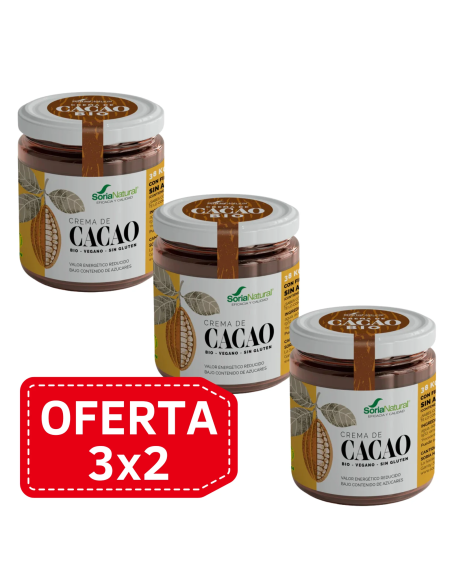 Pack 3X2 Crema De Cacao Bio Alecosor Soria Natural