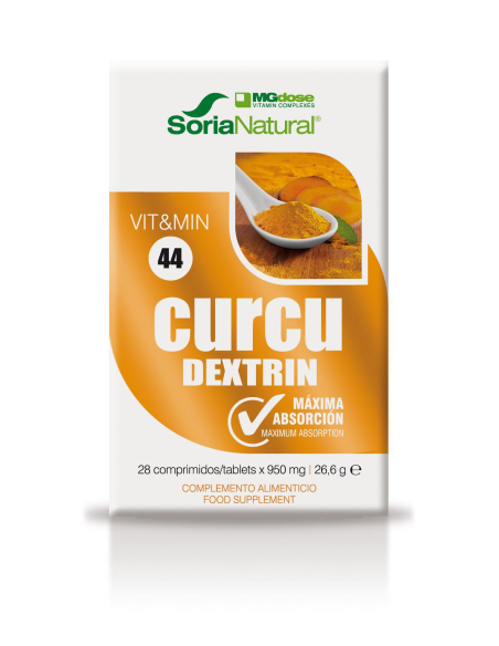 Pack 2 Curcudextrin 28 Comp. Mgdose - Energía y Vitalidad
