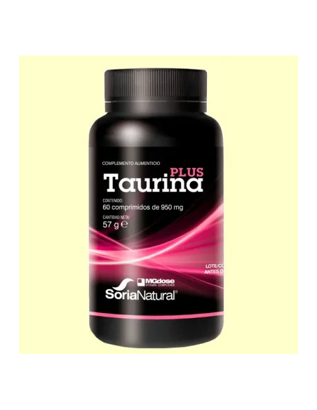 Pack 2 Taurina Plus 60 Comp. Energía y Vitalidad Mgdose