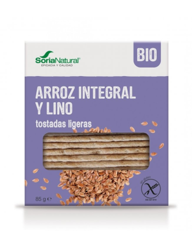 Pack de 2 ud Tostadas De Arroz de Alecosor Soria Natural