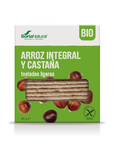 Pack 2 Tostadas Arroz y Castaña Alecosor Soria Natural