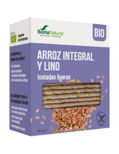 Pack 3x2 Tostadas Arroz y Lino Alecosor Soria Natural
