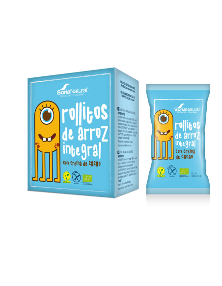 Pack de 2 ud Rollitos De Arroz Cacao 4 Udes. de Alecosor Soria Natural