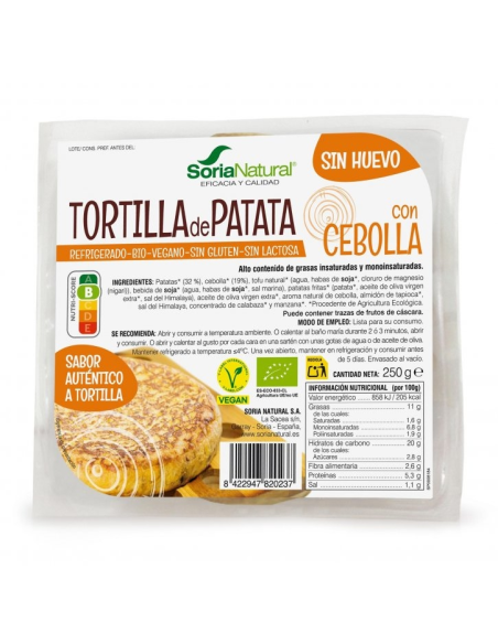 Pack 3x2 Tortilla de Patata con Cebolla Alecosor Soria Natural