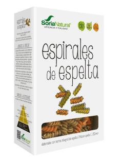 Pack 2 Espirales Integrales de Espelta 250 g Saludables