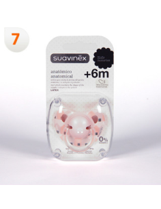 Chupete Anat Latex 0-6M 1 Unidad de Suavinex
