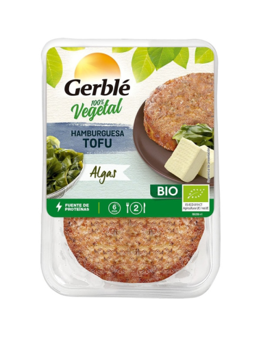 Hamburguesa de tofu y algas 2 und.