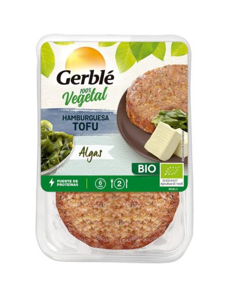 Hamburguesa de tofu y algas 2 und.