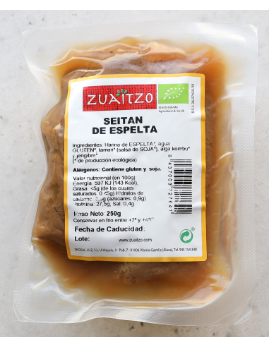 Seitán de espelta