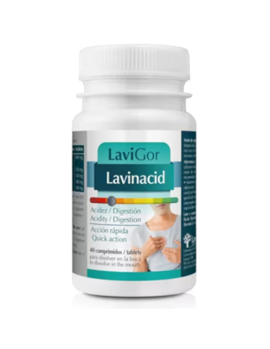 Lavinacid 40 Comprimidos Lavigor  Alivio Rápido y Efectivo