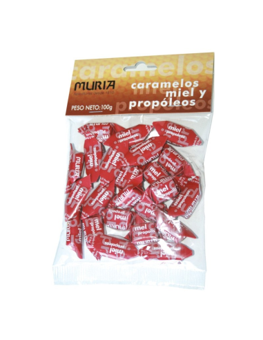 Carameleos De Miel Y Propoleos 100 Gr de Muria