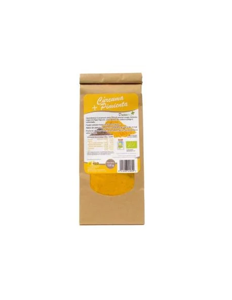 Curcuma+Pimienta Negra Polvo 150Gr. Bio de Dream Foods