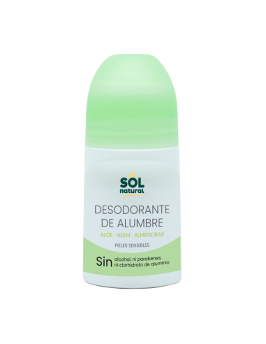 Desodorante Liquido De Alumbre Aloe Y Neem 75 Ml de Solnatural