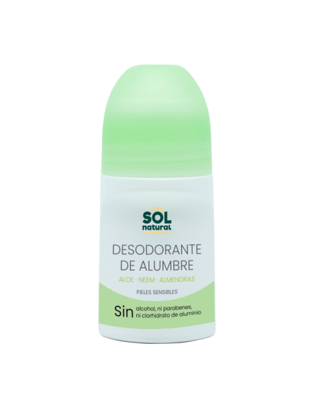 Desodorante Liquido De Alumbre Aloe Y Neem 75 Ml de Solnatural