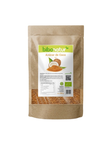 Azucar De Coco Eco 500 Grm de Bibonatur