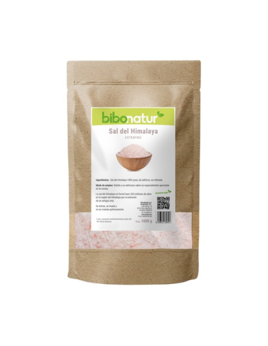 Sal Rosa Del Himalaya Fina 1000 Gr de Bibonatur
