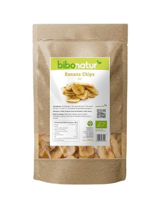 Chips de Banana Bio 200g Bibonatur | Snack Natural Saludable
