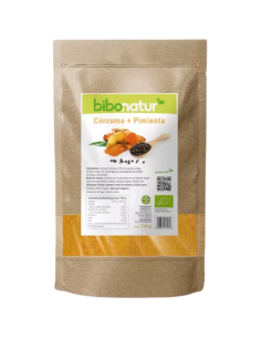 Curcuma+Pimienta Negra Bio 150 Gr de Bibonatur