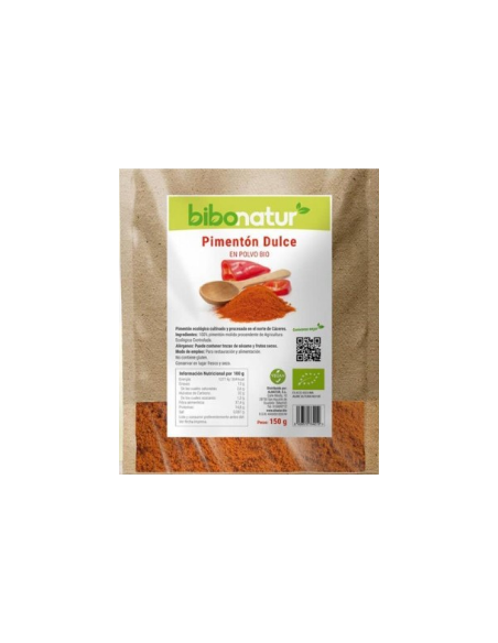 Pimentón Dulce Salero Bio 100g | Calidad Natural Bibonatur