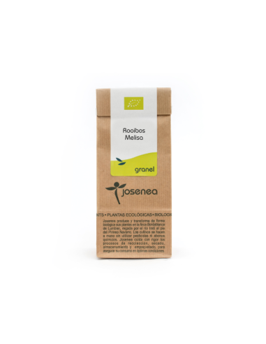Rooibos-Melisa Bio 20 Pirámides Josenea - Infusión Natural