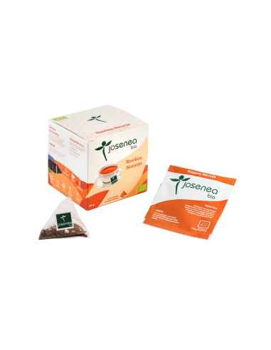 Rooibos Naranja Bio 20 Pirámides Josenea - Té Natural Orgánico