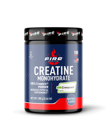Creatina Creapure 300g Fire Nutrition  Energía y Rendimiento