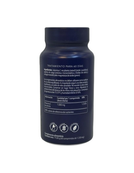 Vitamina C Pura Retard 1000 mg 60 comp de Herbora