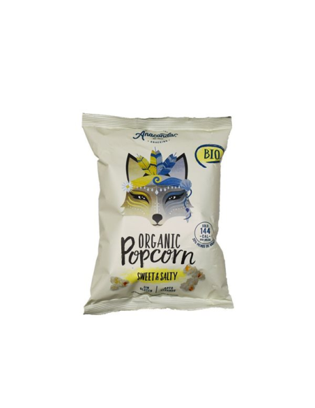 Palomitas Dulces Sweet & Salty Bio 30g Anaconda – Snack Saludable