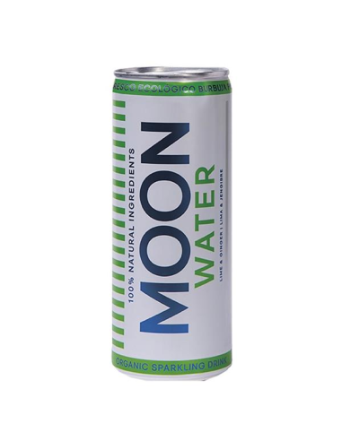 Refresco Sabor Lima - Jengibre Bio, 250 Ml de Moonwater