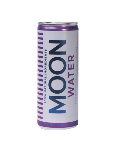Refresco Bio de Mora y Arándanos Moonwater 250 ml