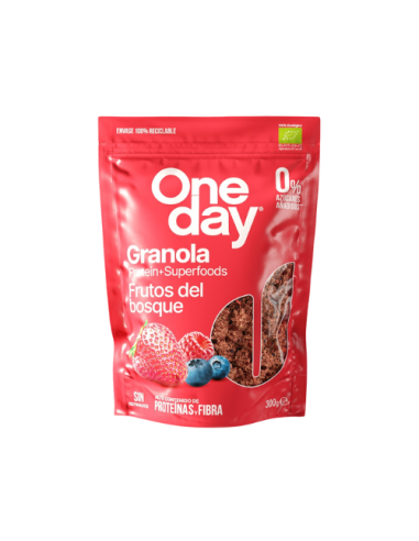 One Day Granola Frutos Del Bosque Bio 300 g  de One Day Granolas