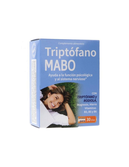Triptofano Mabo 60Comp  Suplemento natural para el bienestar