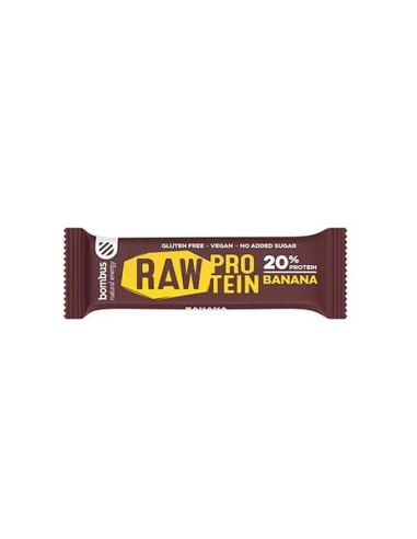 Bombus Raw Protein Platano 20 Uds de Santiveri