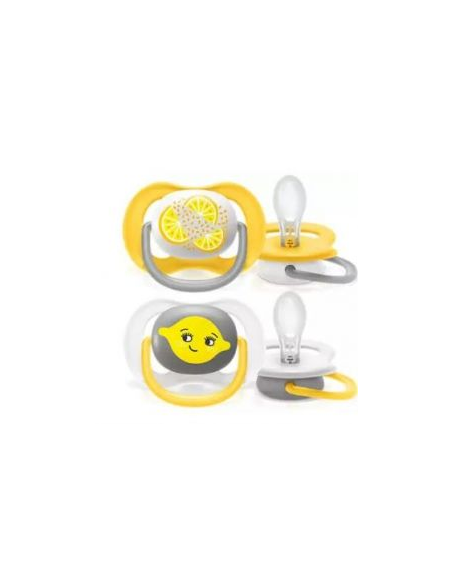 Chupete Ultra Air Avent 6-18 meses Neutro 2 unidades