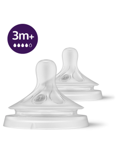 Tetinas Avent Natural Response T4 3M+ Pack x2 Scy964/02