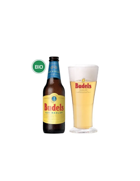 Cerveza Radler 0% Bio Budels Pack 6 x 30 cl Natural