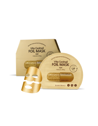 Banobagi Vita Cocktail Foil Mask Age de Koos  Piel Radiante